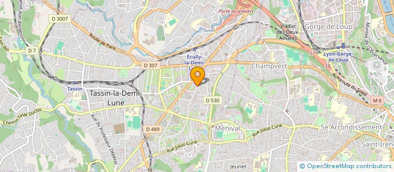 localisation de l'entreprise MONSIEUR VALENTIN MILAZZO à TASSIN-LA-DEMI-LUNE