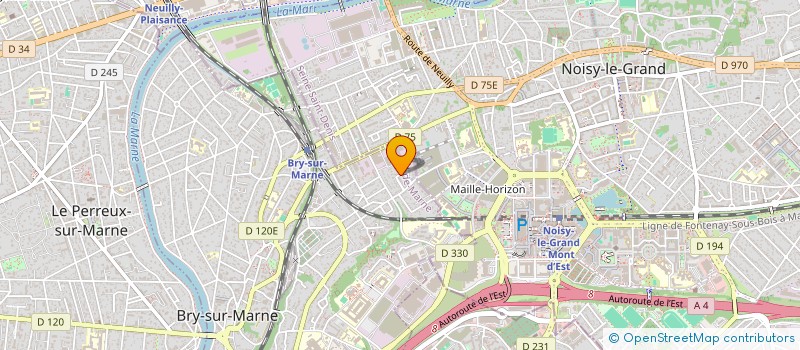 localisation de l'entreprise MONSIEUR VALENTIN MILLART  BRY-SUR-MARNE