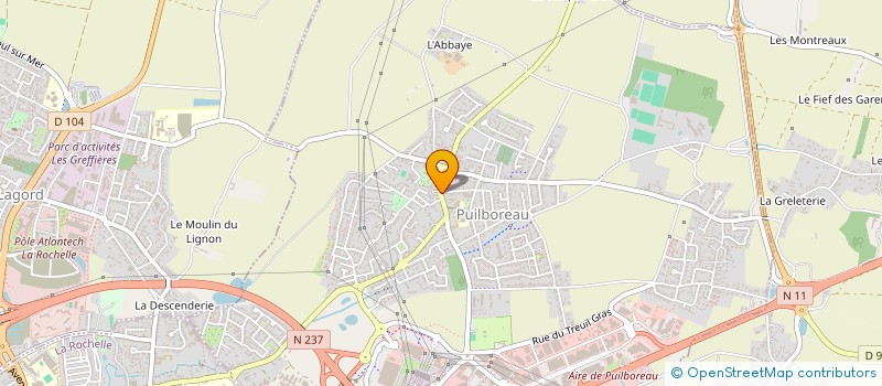 localisation de l'entreprise MONSIEUR VALENTIN MONTMUREAU  SAINT-XANDRE