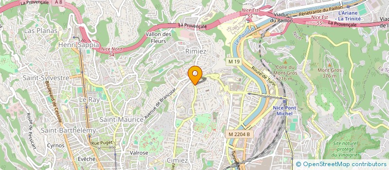 localisation de l'entreprise MONSIEUR VALENTIN MORARU à NICE