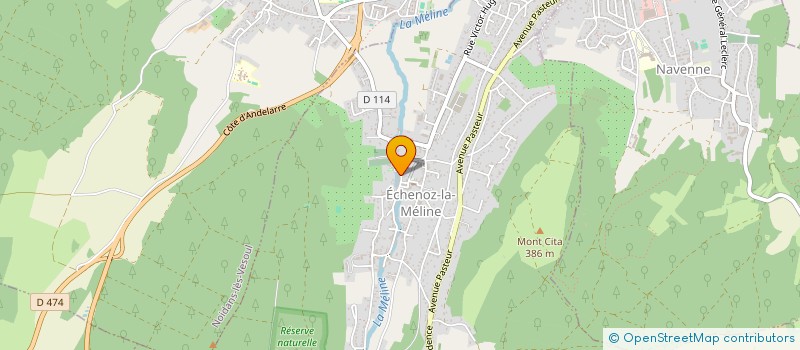 localisation de l'entreprise MONSIEUR VALENTIN MOREL  CERRE-LES-NOROY