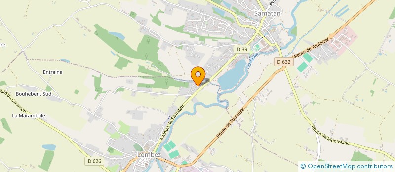 localisation de l'entreprise MONSIEUR VALENTIN MORIN  LOMBEZ