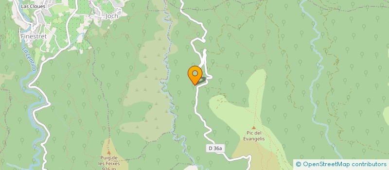 localisation de l'entreprise MONSIEUR VALENTIN MORLOT  FINESTRET