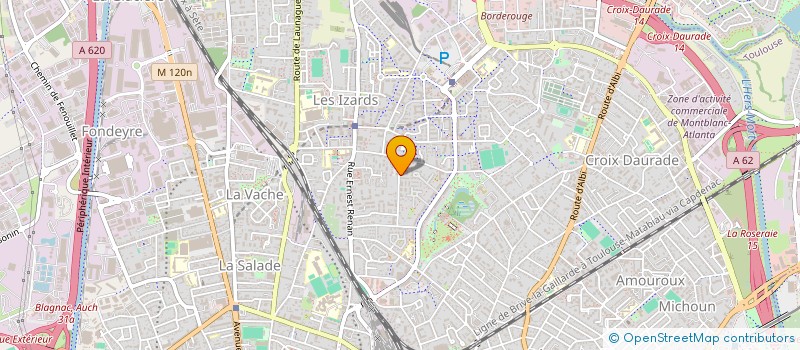 localisation de l'entreprise MONSIEUR VALENTIN MORTEROL à TOULOUSE