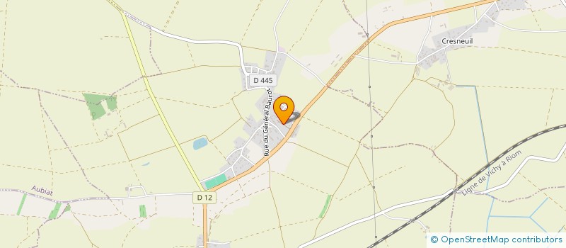 localisation de l'entreprise MONSIEUR VALENTIN MOULIN  EFFIAT