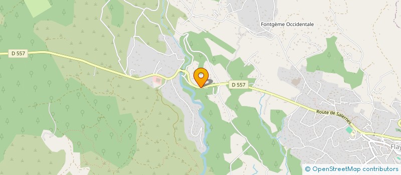 localisation de l'entreprise MONSIEUR VALENTIN MURET  FLAYOSC