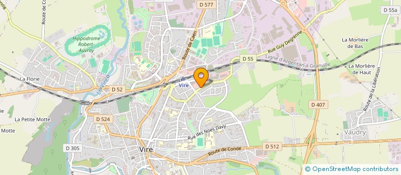localisation de l'entreprise MONSIEUR VALENTIN NASSER PAUL TAHAN à VIRE-NORMANDIE