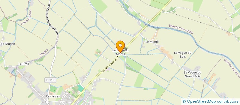 localisation de l'entreprise MONSIEUR VALENTIN NAULEAU  LA MENITRE