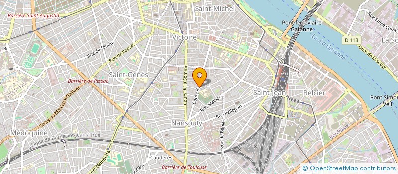 localisation de l'entreprise MONSIEUR VALENTIN NEOLIER  BORDEAUX