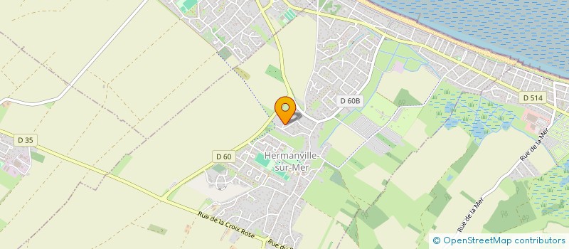 localisation de l'entreprise MONSIEUR VALENTIN NIEL  HERMANVILLE-SUR-MER