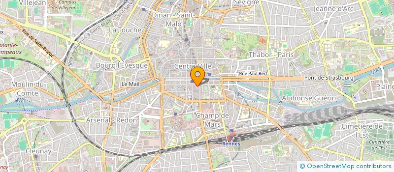 localisation de l'entreprise MONSIEUR VALENTIN NUSS  RENNES