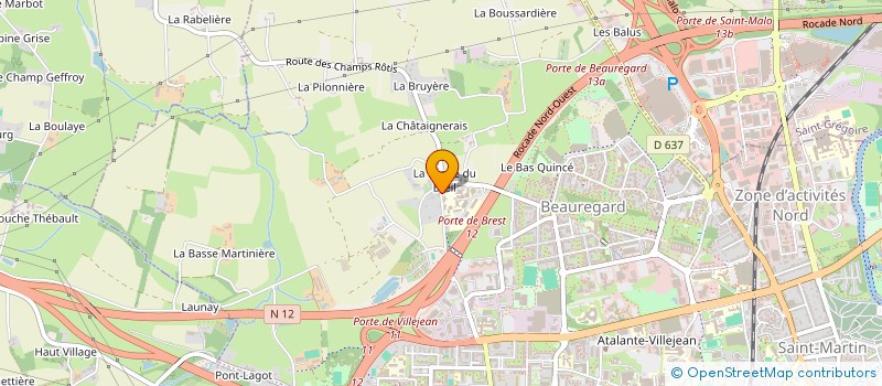 localisation de l'entreprise MONSIEUR VALENTIN OGER  TOURS