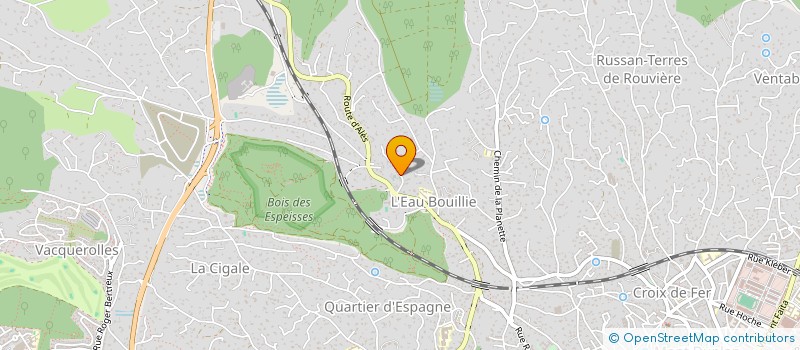 localisation de l'entreprise MONSIEUR VALENTIN OLAGNIER  NIMES