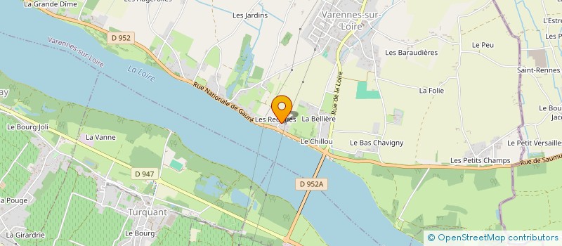 localisation de l'entreprise MONSIEUR VALENTIN OLBERT  VARENNES-SUR-LOIRE