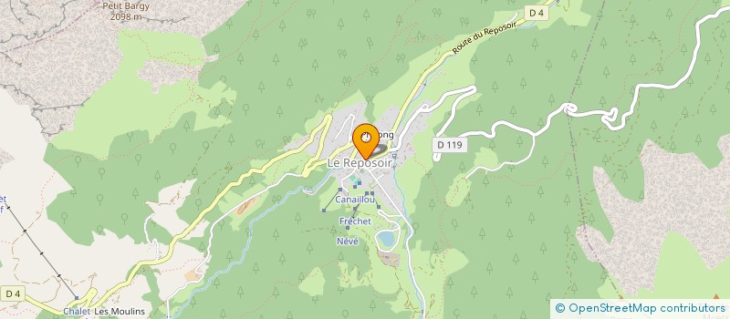 localisation de l'entreprise MONSIEUR VALENTIN OLIVEIRA SOUSA  LE REPOSOIR