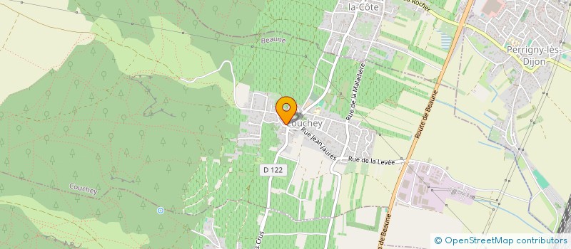 localisation de l'entreprise MONSIEUR VALENTIN OLLIVIER  COUCHEY