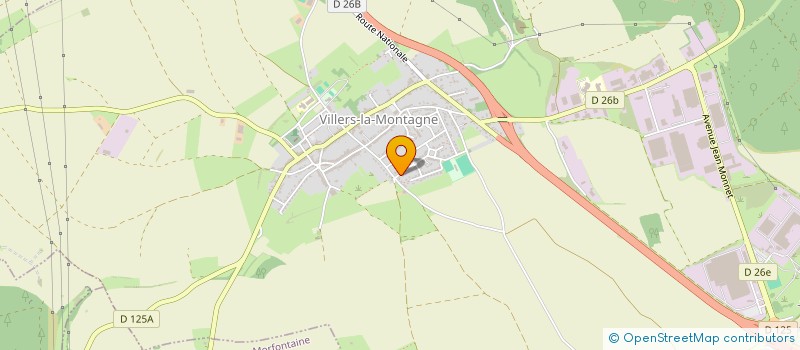 localisation de l'entreprise MONSIEUR VALENTIN OLSZEWSKI  VILLERS-LA-MONTAGNE