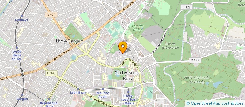 localisation de l'entreprise MONSIEUR VALENTIN OUANNA à CLICHY-SOUS-BOIS