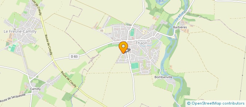 localisation de l'entreprise MONSIEUR VALENTIN OZENNE  THAON