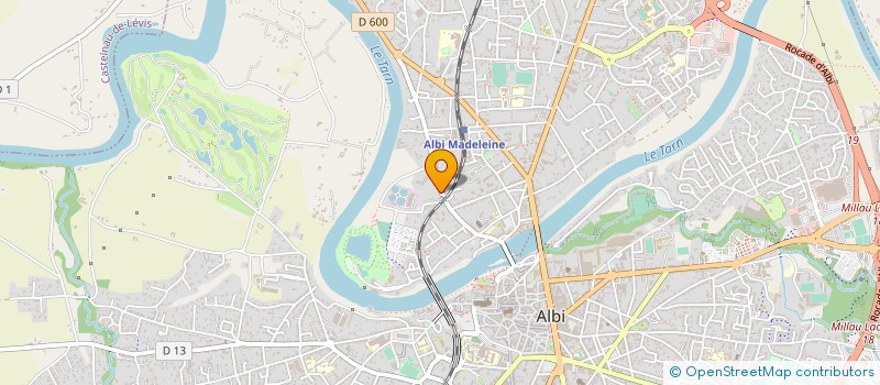 localisation de l'entreprise MONSIEUR VALENTIN PACE à ALBI