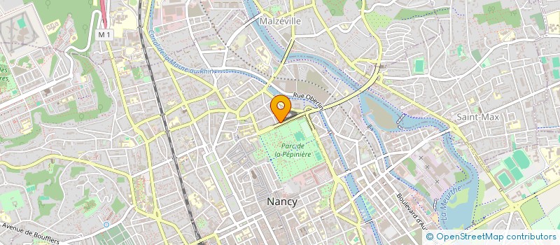 localisation de l'entreprise MONSIEUR VALENTIN PANISSET  NANCY