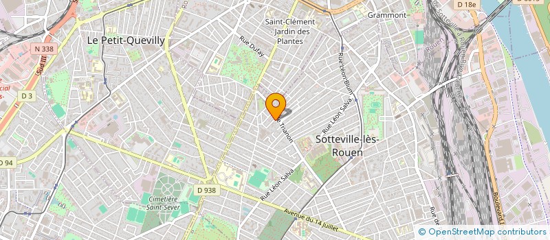 localisation de l'entreprise MONSIEUR VALENTIN PAPET  SOTTEVILLE-LES-ROUEN