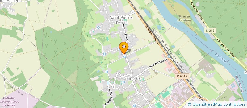 localisation de l'entreprise MONSIEUR VALENTIN PAQUIN  FONTAINE-BELLENGER