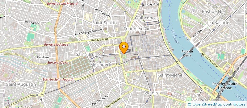 localisation de l'entreprise MONSIEUR VALENTIN PARIS  BORDEAUX