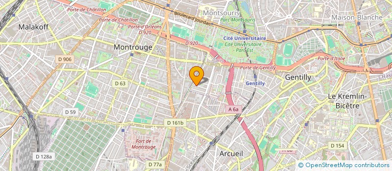 localisation de l'entreprise MONSIEUR VALENTIN PASCAL à GENTILLY