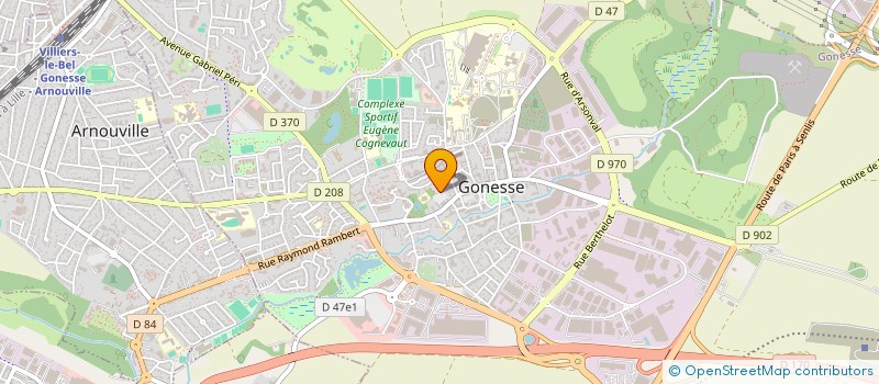 localisation de l'entreprise MONSIEUR VALENTIN PASCOLO à GONESSE