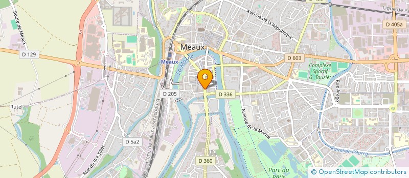 localisation de l'entreprise MONSIEUR VALENTIN PASTOUT à MEAUX