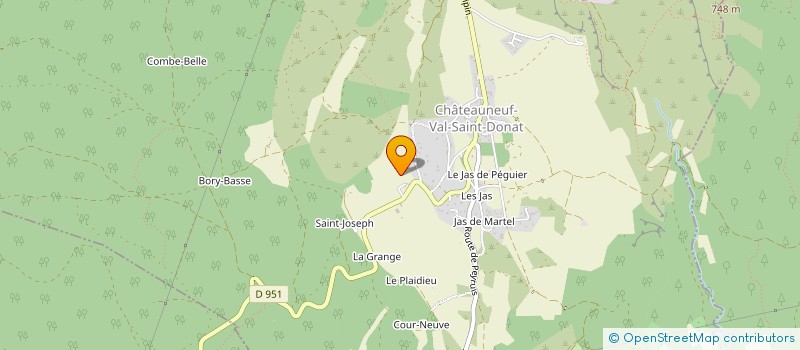 localisation de l'entreprise MONSIEUR VALENTIN PAU  SISTERON