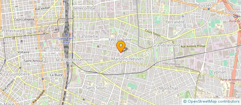 localisation de l'entreprise MONSIEUR VALENTIN PECHEUR  LYON