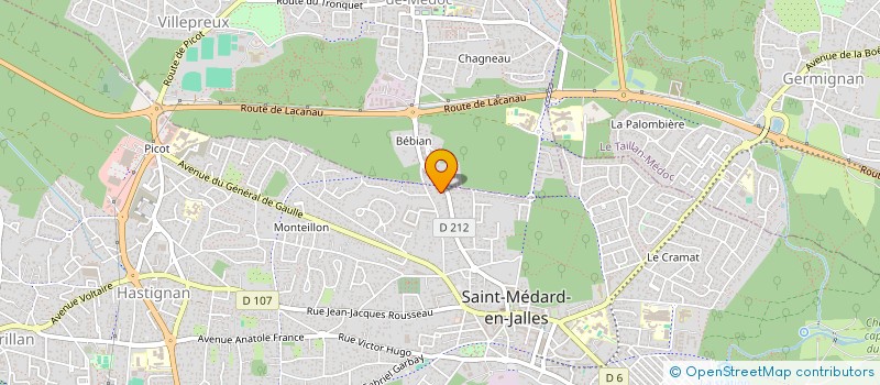 localisation de l'entreprise MONSIEUR VALENTIN PECLARD à BORDEAUX