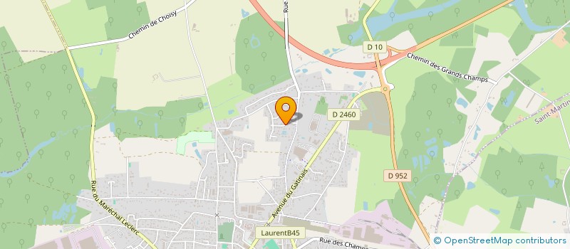 localisation de l'entreprise MONSIEUR VALENTIN PEREIRA à CHATEAUNEUF-SUR-LOIRE