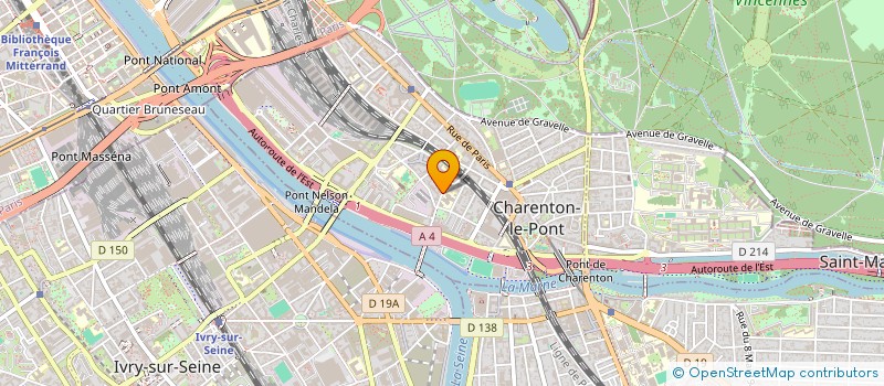 localisation de l'entreprise MONSIEUR VALENTIN PEREZ  CHARENTON-LE-PONT