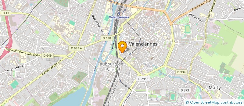 localisation de l'entreprise MONSIEUR VALENTIN PETIOT  VALENCIENNES