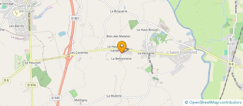 localisation de l'entreprise MONSIEUR VALENTIN PEZERIL  SAINT-FROMOND