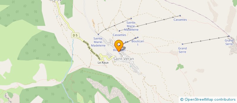 localisation de l'entreprise MONSIEUR VALENTIN PHILIP  SAINT-VERAN