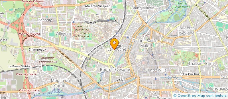 localisation de l'entreprise MONSIEUR VALENTIN PHILIPOT  RENNES