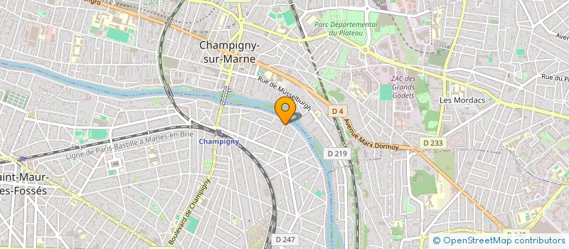 localisation de l'entreprise MONSIEUR VALENTIN-PHILIPPE DANAHO  SAINT-MAUR-DES-FOSSES