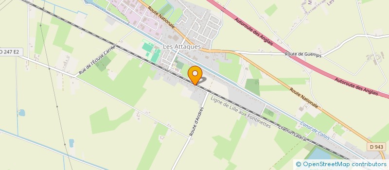 localisation de l'entreprise MONSIEUR VALENTIN PICHON  LES ATTAQUES