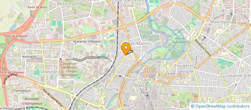 localisation de l'entreprise MONSIEUR VALENTIN PIEDERRIERE MASSIOT  RENNES