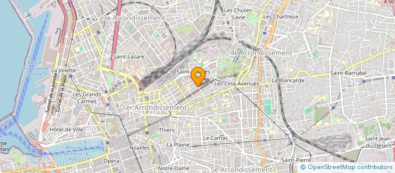 localisation de l'entreprise MONSIEUR VALENTIN PIERRE GIRALDI à MARSEILLE 1ER
