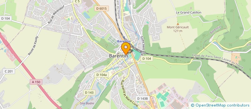 localisation de l'entreprise MONSIEUR VALENTIN PIETERS  BARENTIN