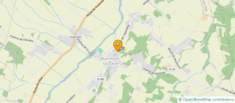 localisation de l'entreprise MONSIEUR VALENTIN PILET  BEAUMONT-SUR-LEZE