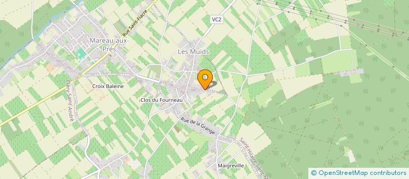 localisation de l'entreprise MONSIEUR VALENTIN PILONGERY à MAREAU-AUX-PRES