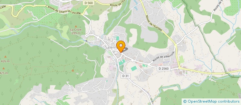 localisation de l'entreprise MONSIEUR VALENTIN PINATON  SALERNES