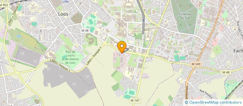 localisation de l'entreprise MONSIEUR VALENTIN PIONTEK  LOOS