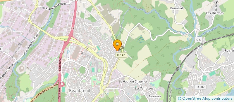localisation de l'entreprise MONSIEUR VALENTIN PIVET à LIMOGES
